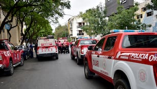 El Duar y los bomberos contuvieron el incendio en barrio Alta Córdoba. (Pedro Castillo / La Voz / Ilustrativa).