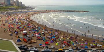 Mar del Plata, un clásico entre los lugares de Argentina para pasar el verano. Foto: Los Andes