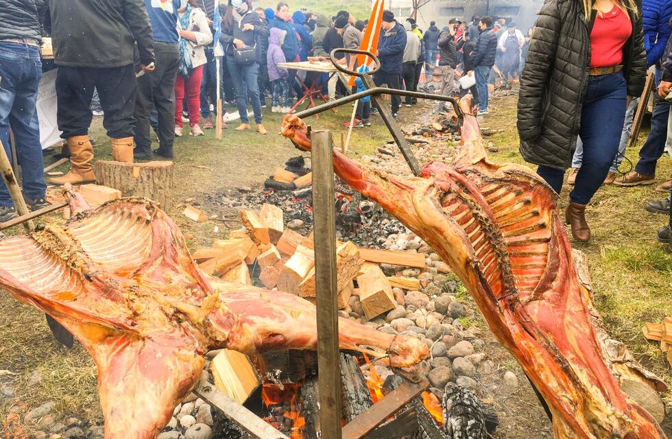 Importante concurrencia en el asado más austral del mundo