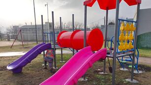 Nuevos juegos en las Plazas de Rafaela