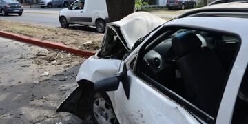 Los daños. (La Voz/José Gabriel Hernández)