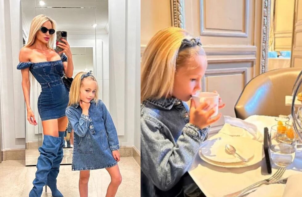 Luciana Salazar llevó a tomar el té a Matilda: cuánto cuesta y cómo es la exclusiva experiencia