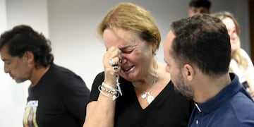 Eleonora Vollenweider, madre de Catalina Gutiérrez declaró en el juicio por la muerte de su hija.
