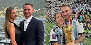 Alexis Mac Allister habló de las críticas por su relación con Ailén Cova: ¿le tiró un palito a Cami Mayan?