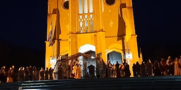 Emotivo Pesebre Viviente en la Base Naval Puerto Belgrano