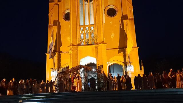 Emotivo Pesebre Viviente en la Base Naval Puerto Belgrano