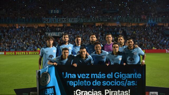 Belgrano enfrentó a Huracán por la primera fecha del Apertura de la Liga Profesional 2025, y terminó en empate (Facundo Luque / La Voz).