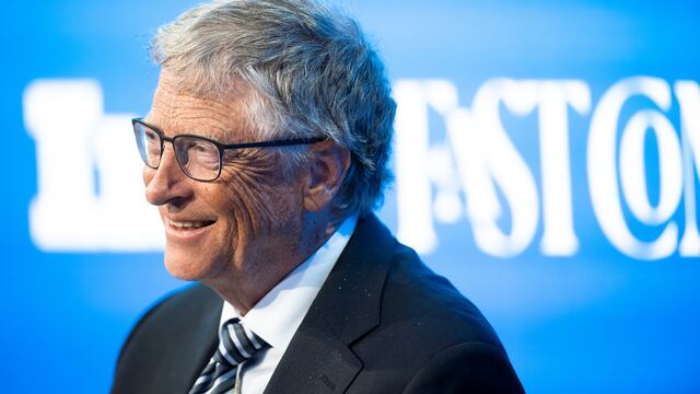 La innovadora forma de aportar sus esfuerzos para el cuidado del agua de Bill Gates. Foto: Gian Ehrenzeller/Keystone/AP.