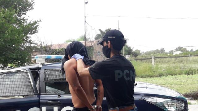 Uno de los siete detenidos durante los procedimientos antinarcóticos en General Alvear.
