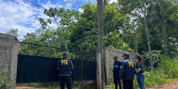 Allanamiento y detención en Iguazú por una causa de presunto robo y venta ilegal de combustible.