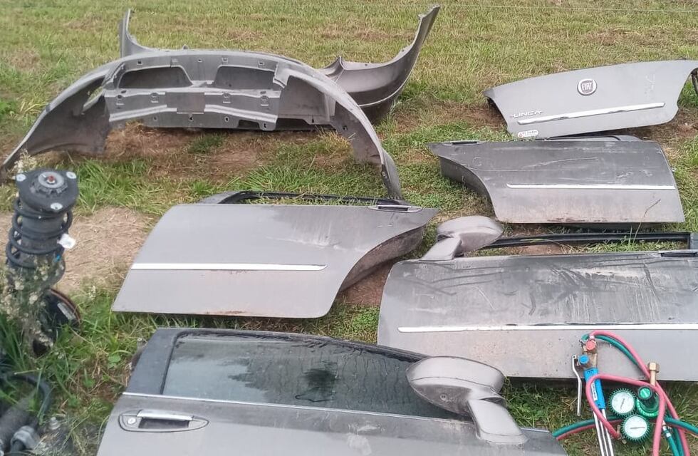 Córdoba: desbaratan una banda delictiva que se dedicaba a desarmar vehículos en zona sur