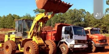 Eldorado: vecinos del barrio Roulet disconformes con el tránsito de camiones.