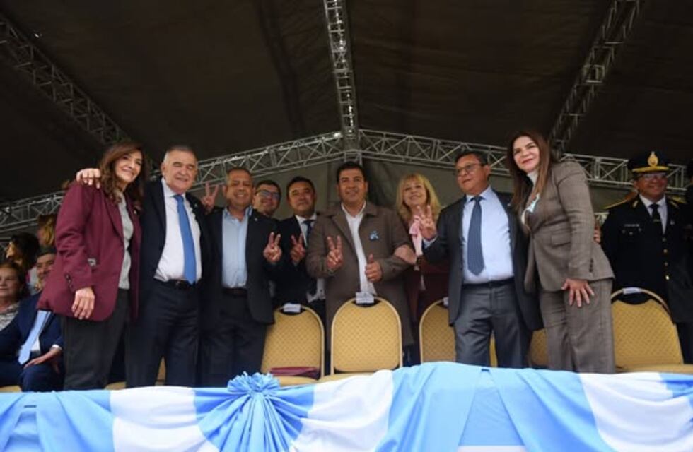 Jaldo celebró el espíritu patriótico de los festejos del 9 de Julio