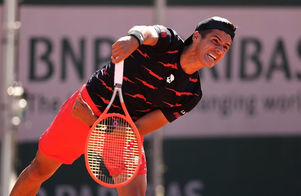 Federico Coria no pudo con Matteo Berrettini y se despidió de Roland Garros