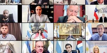 El vicegobernador Dusso se reunió con el embajador argentino en Chile