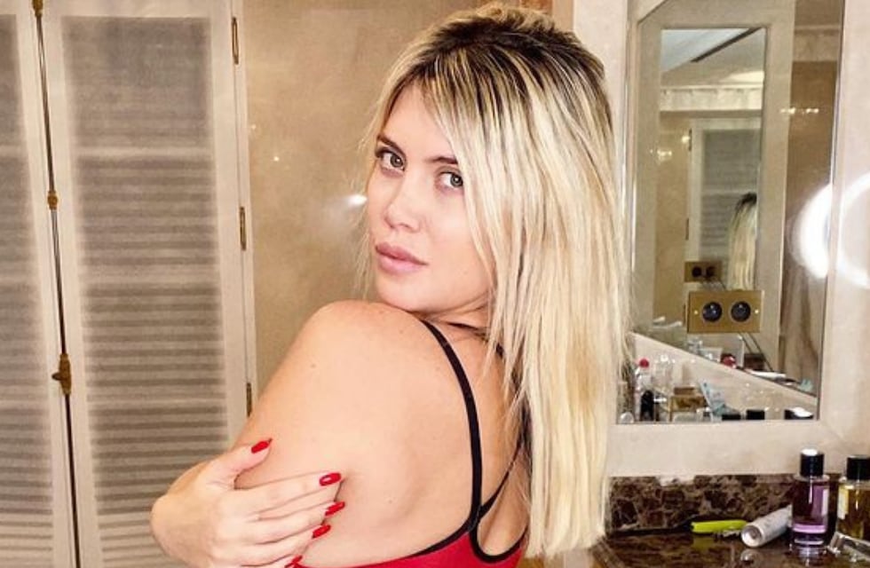 Wanda Nara llegó a Argentina y conoció a su sobrino Viggo