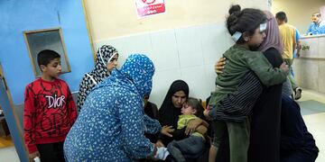 Crisis humanitaria en Gaza.