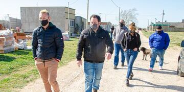 Cartolano recorrió el barrio San Martín de Porres