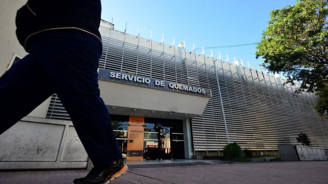 Internada. En el Instituto del Quemado de Córdoba. (Pedro Castillo / Archivo)