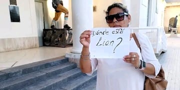Marcha de vecinos en Bell Ville por el caso Lian (Gentileza)