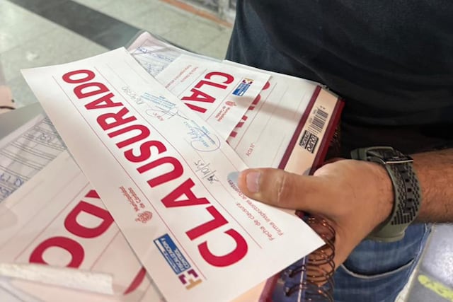 Los resultados del megaoperativo y la clausura de una histórica galería de Córdoba. (Policía).