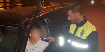 Controles de tránsito en Tres Arroyos