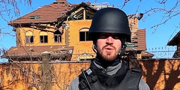 Bryan J. Mayer, el periodista rafaelino que es corresponsal de guerra en Ucrania