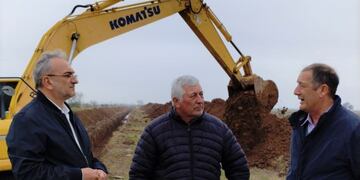 Trabajos en el Bajo Peretti