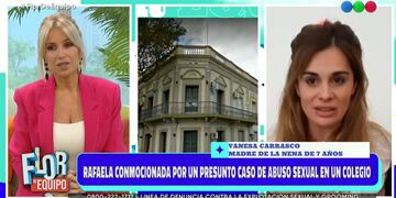 Florencia Peña entrevistó a Vanesa, la mamá de la nena abusada en el Colegio San José.