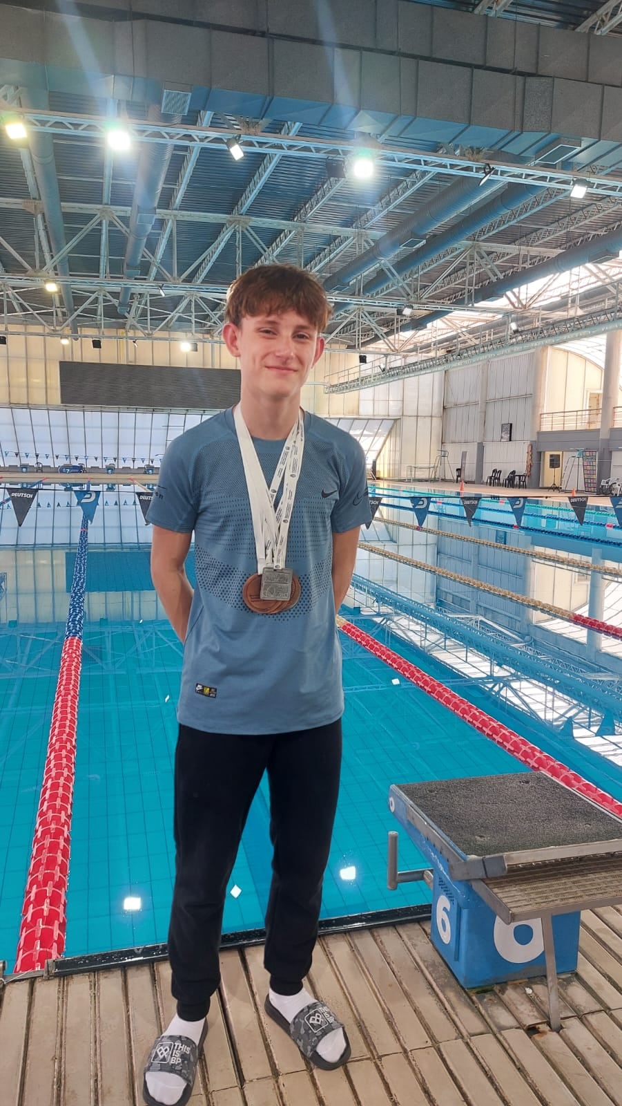 Benicio Murua natación Córdoba Juegos Evita 2025
