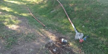 Robo de una bomba sumergible en el predio del Autódromo, de la Subcomisión de Enduro-Motocross