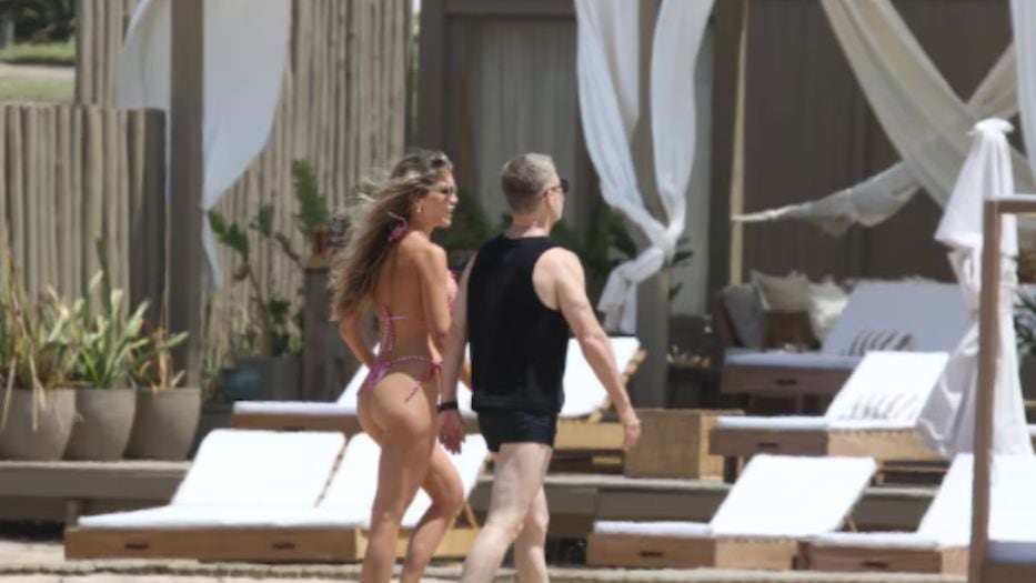 Rocío Robles y Adrián Suar.