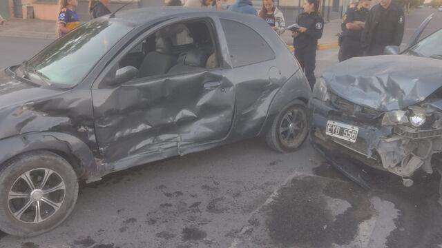 Accidente de Tránsito en Bernardo de Yrigoyen y Av. Sán Martín