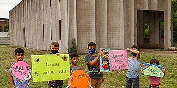 Escuela N°117 María Elena Walsh de Gualeguaychú. Foto: Educación Provincial