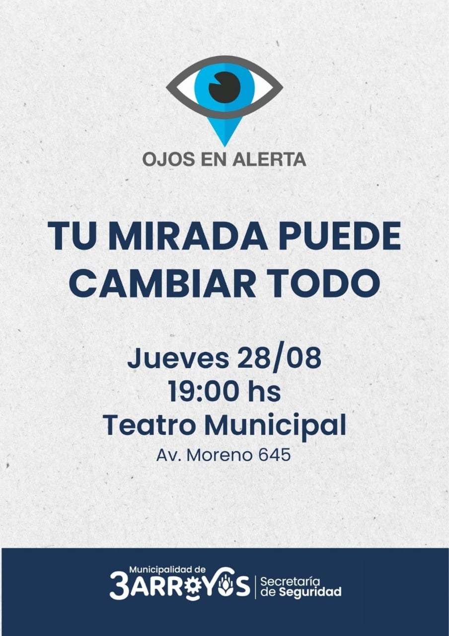 Capacitación abierta de “Ojos en Alerta”