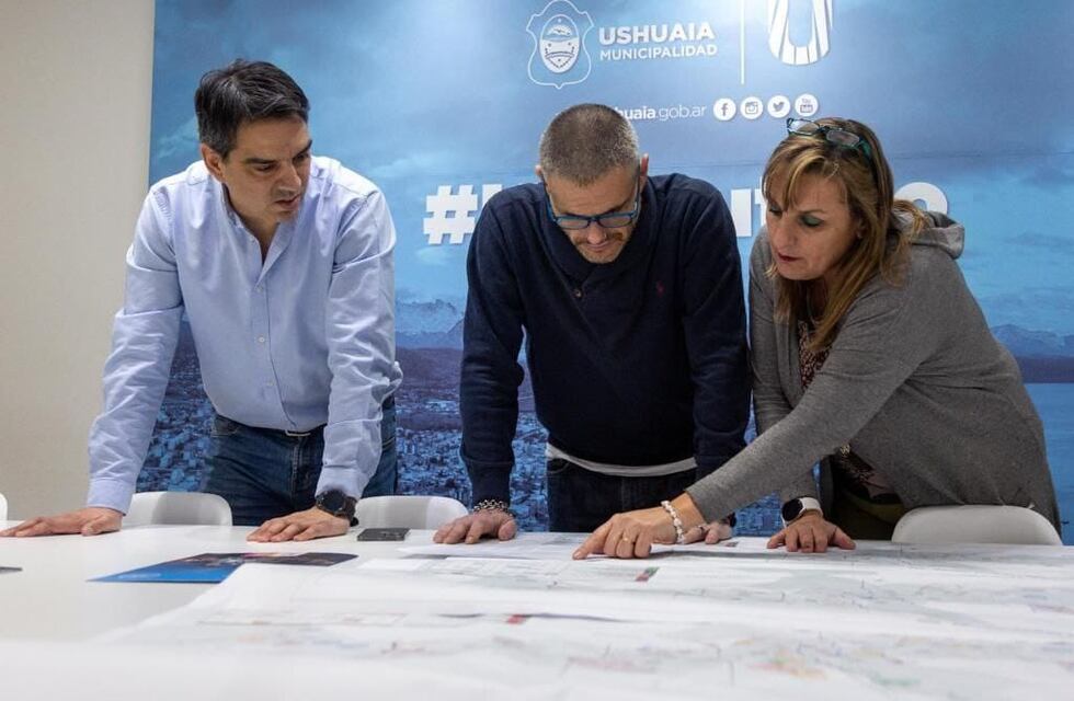El intendente analizó el “Plan de Obras” de Ushuaia