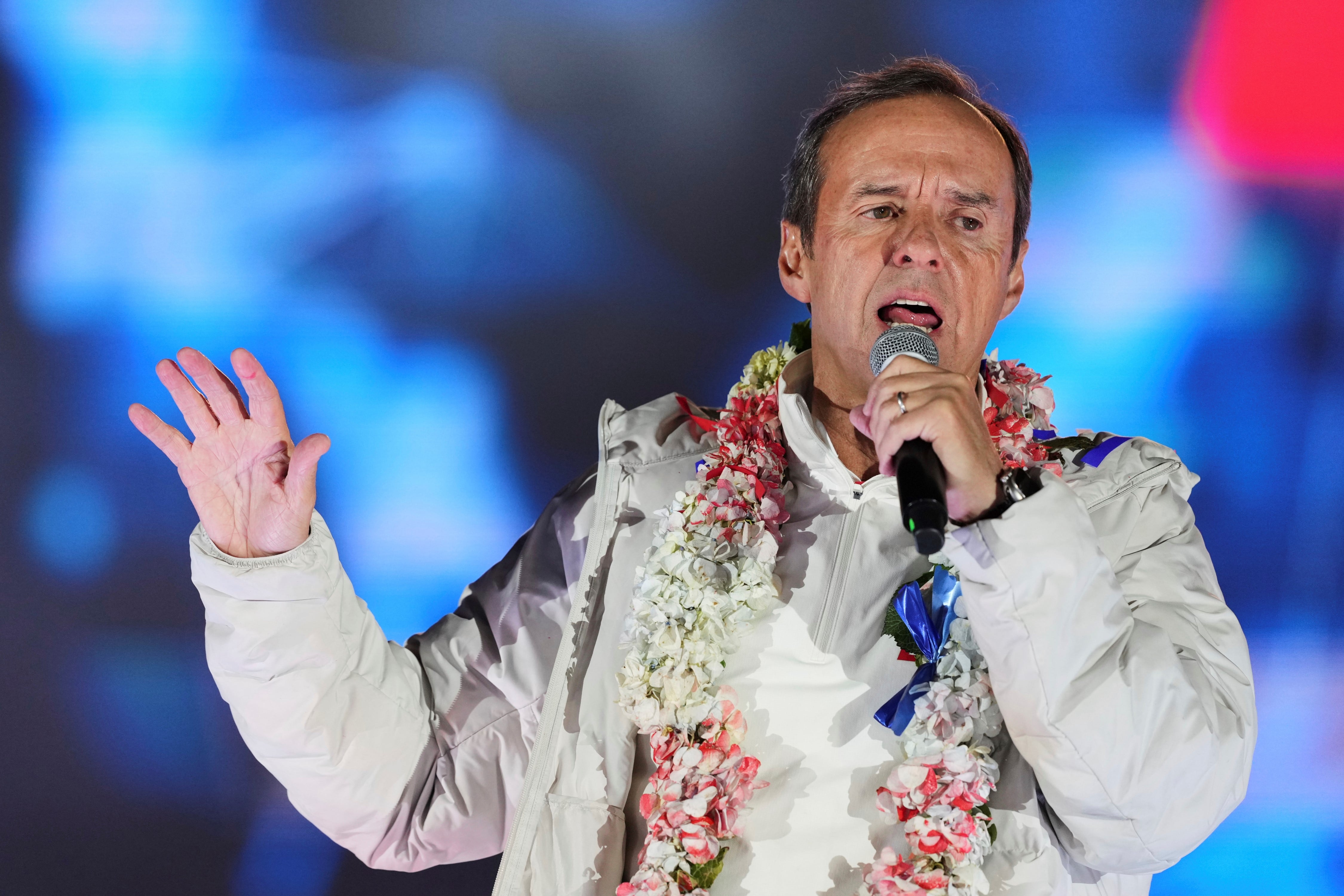 La ciudad de La Paz fue elegida por el candidato presidencial Jorge "Tuto" Quiroga para llevar a cabo su mitin de cierre de campaña.