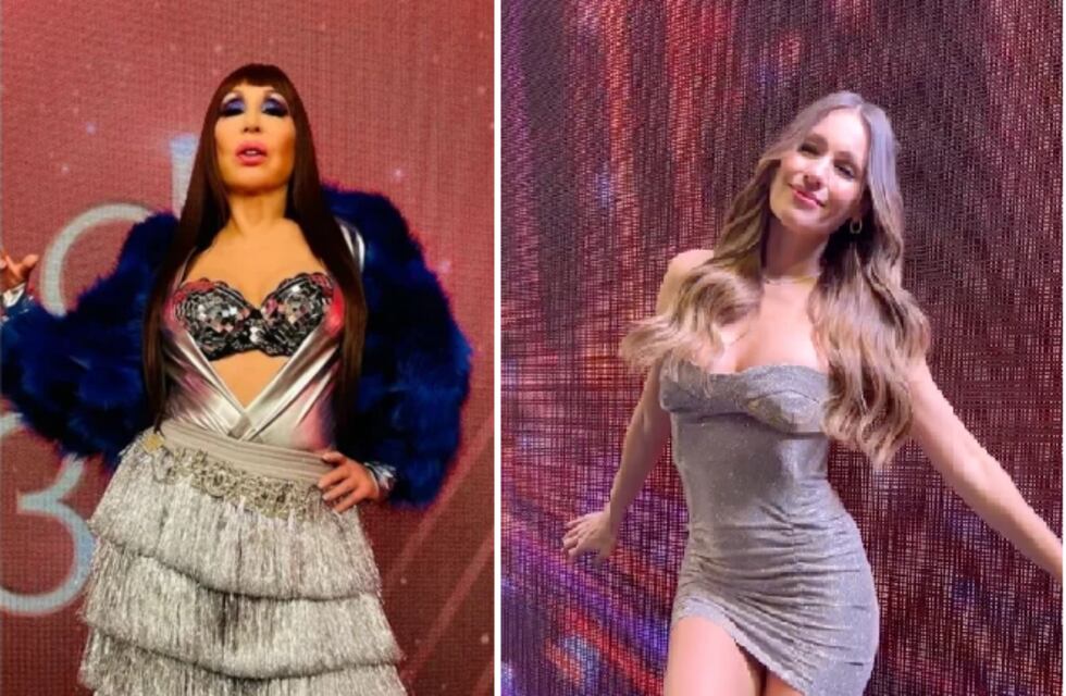¡A brillar mi amor! Moria y Pampita, embajadoras del silver look en el Bailando 2023