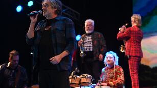 Los Auténticos Decadentes en la Fiesta de la Cerveza de Mendoza.
