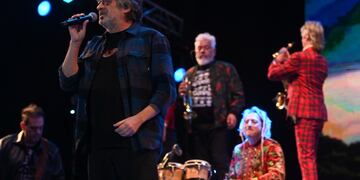 Los Auténticos Decadentes en la Fiesta de la Cerveza de Mendoza.