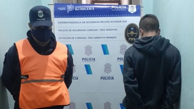 Un hombre fue aprehendido por agredir a su pareja