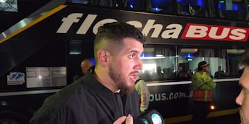 Juan Manuel Cavagliatto, presidente de Instituto, al momento del balance. "El semestre no fue bueno" (La Voz).