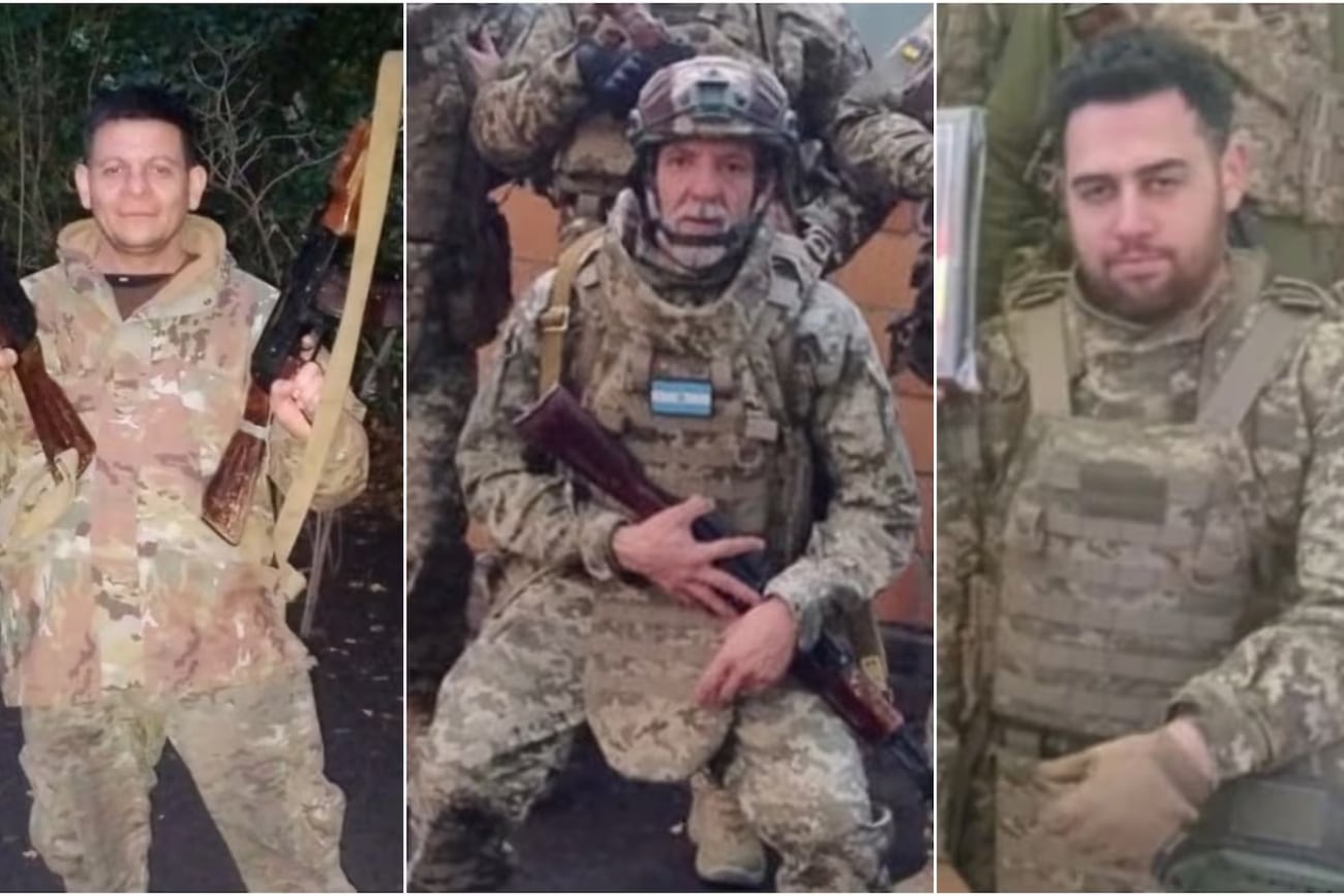 En plena guerra: tres soldados argentinos murieron en Ucrania tras un ataque de drones rusos. (Gentileza)