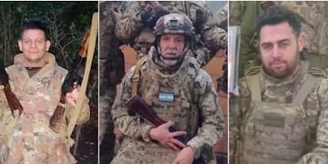 En plena guerra: tres soldados argentinos murieron en Ucrania tras un ataque de drones rusos. (Gentileza)