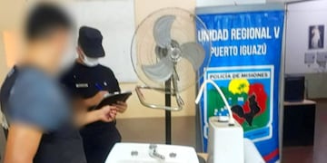 Recuperan varios elementos robados en Colonia Wanda.