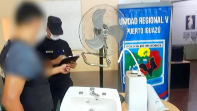 Recuperan varios elementos robados en Colonia Wanda.