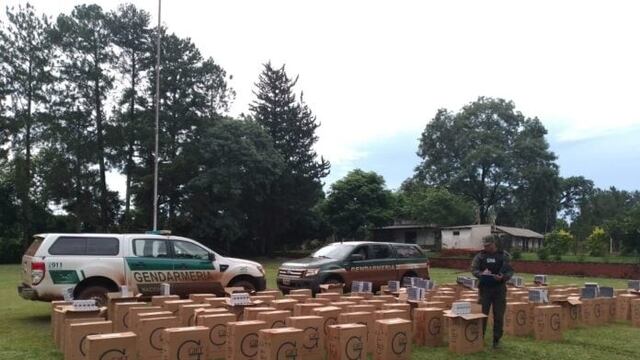 Eldorado: Gendarmería desarticuló contrabando de cigarrillos valuado en millones.