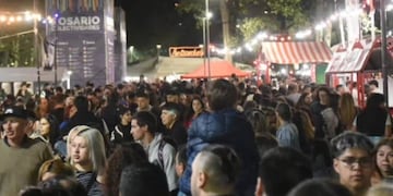 El parque nacional a la Bandera quedó repleto de gente este sábado.