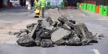 Cortes de tránsito y desvíos,en el centro de Córdoba. (Ilustrativa)