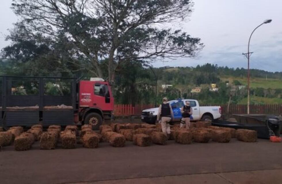 Más de dos toneladas de tabaco incautaron en El Soberbio